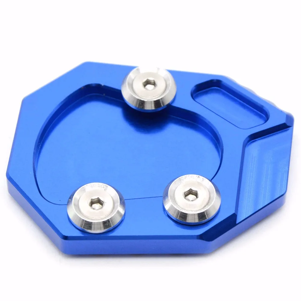 YZF R1 99-14 Motorcycle Kickstand Sidestand Side Stand Enlarger Plate Pad FOR YAMAHA YZF R1 1999-2014 YZF 2002 2003 R1 2002 2003
