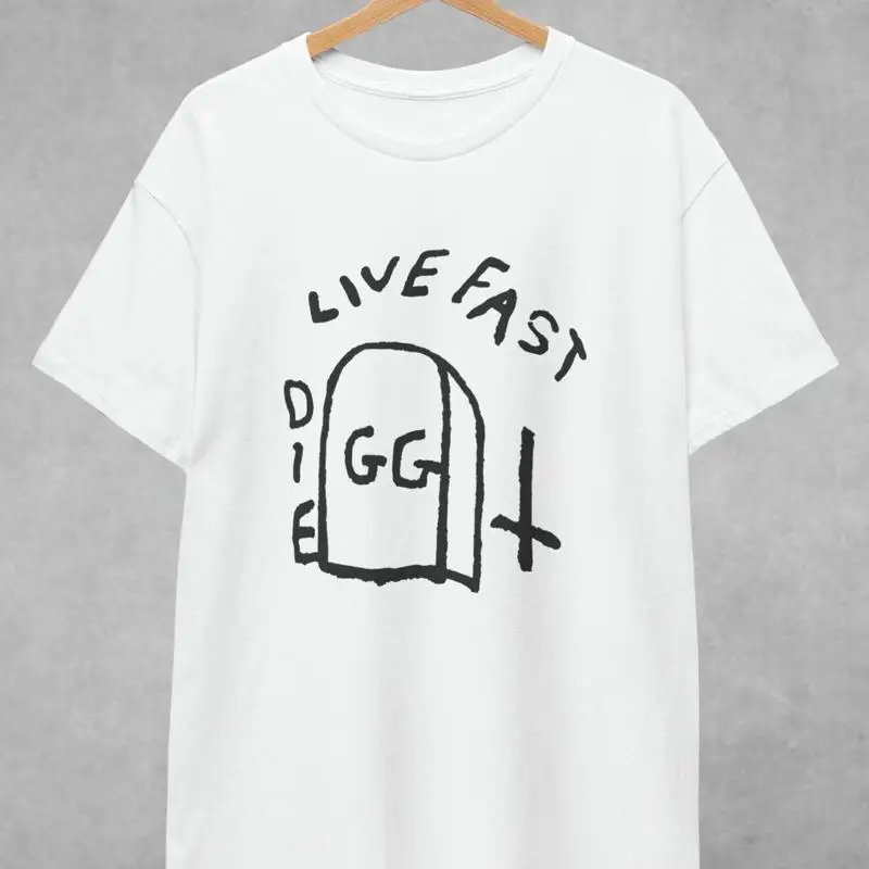 Gg Allin Live Fast Die T Shirt