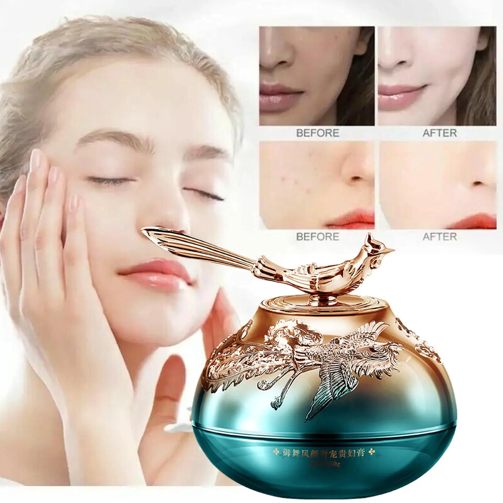 Luxury Noble Lady Cream Fairy Pearl Cream Lazy Repair SkinWhitening Moisturizing Day Cream For Face Deep Nourishing Skin Ca L9J5