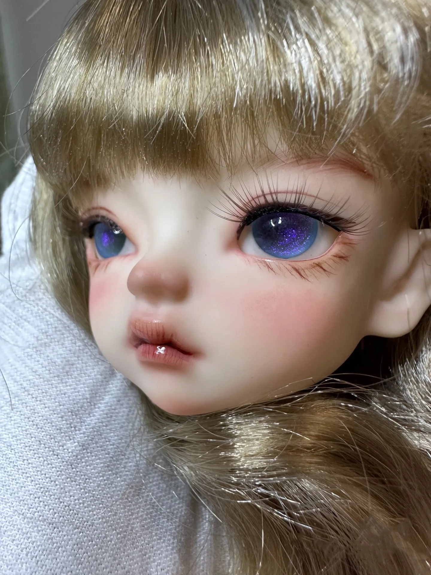 

1/4 BJD Doll Imitation Glass Eyes 14mm “Starry Sky” Eyes Accessories