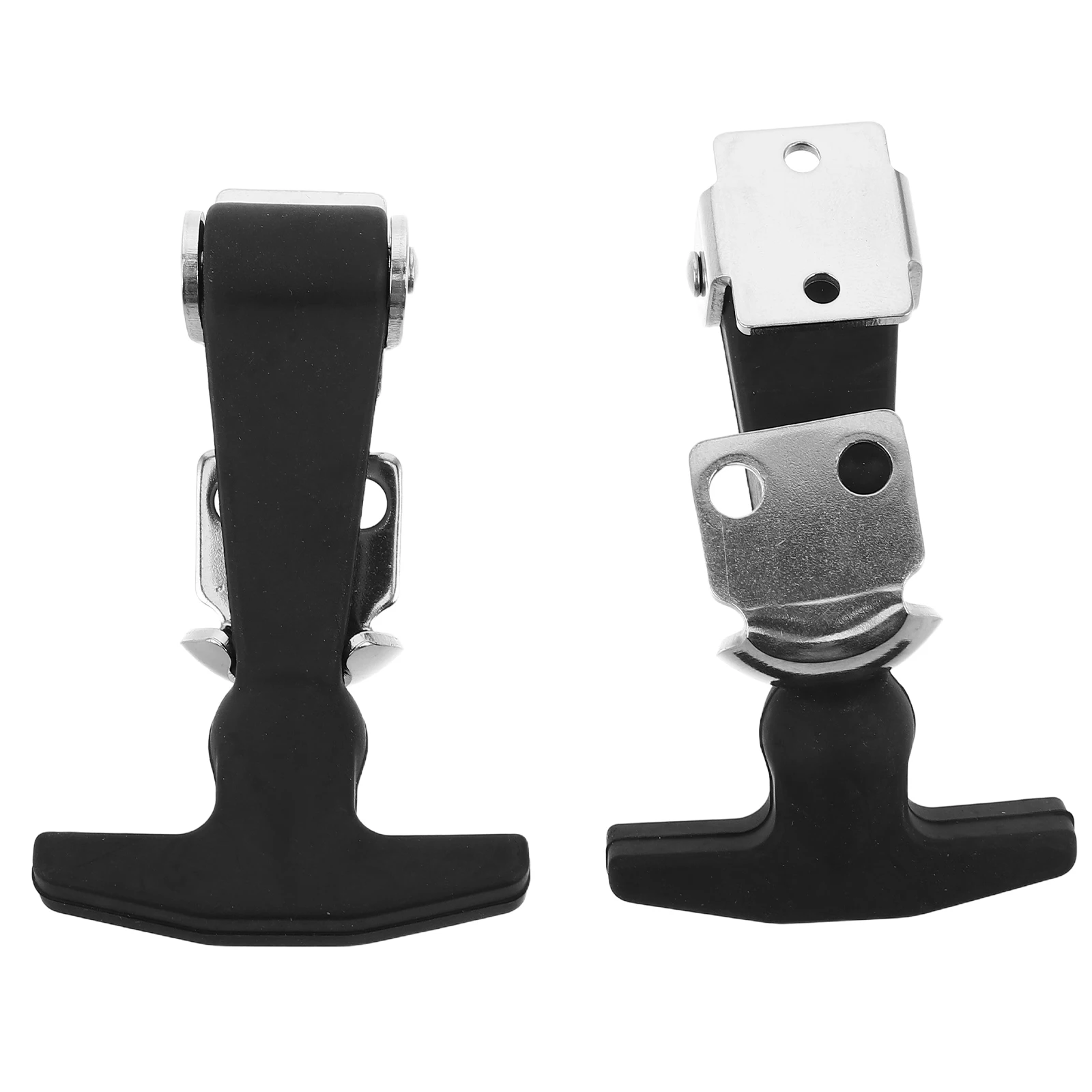 

Stainless Steel Rubber Latch Elastic Hood Catch For Toolboxes Coolers Rvs Off-Road Vehicles Strong Fastening Sealing Heavy
