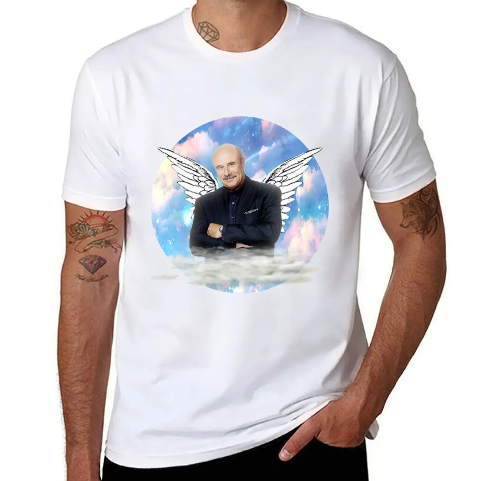 

t shirt designer Phil Dr. t for cotton man T-Shirt soft man shirts Angel