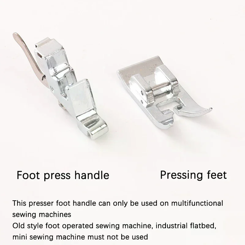 2Pcs Stitching Foot Holder Universal Presser Foot And Snap On Low Shank Adapter For Sewing Machine Quilting Stitching Foot view 4