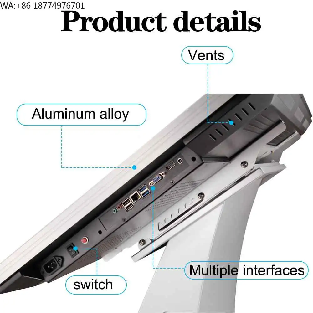 

32 Inch Interactive Monitor Kiosk Floor Standing Indoor 4K Touch Screen Kiosk Price Touch Inquiry Kiosk