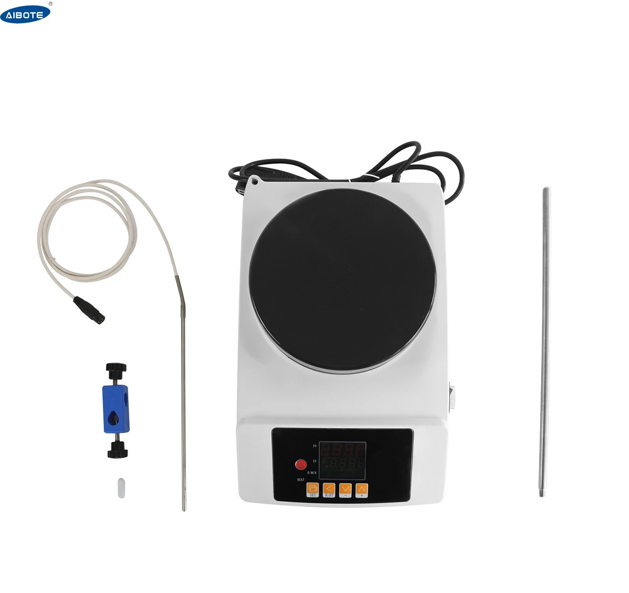 2026 upgraded 10L laboratory hot plate magnetic stirrer with heater