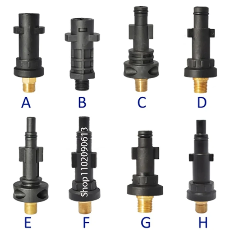 Foam Nozzle Snow Foam Lance Foam Cannon Adapter Plastic Bayonet Fitting for Karcher AR Bosch Sun Joe Sterwins Pressure Washer