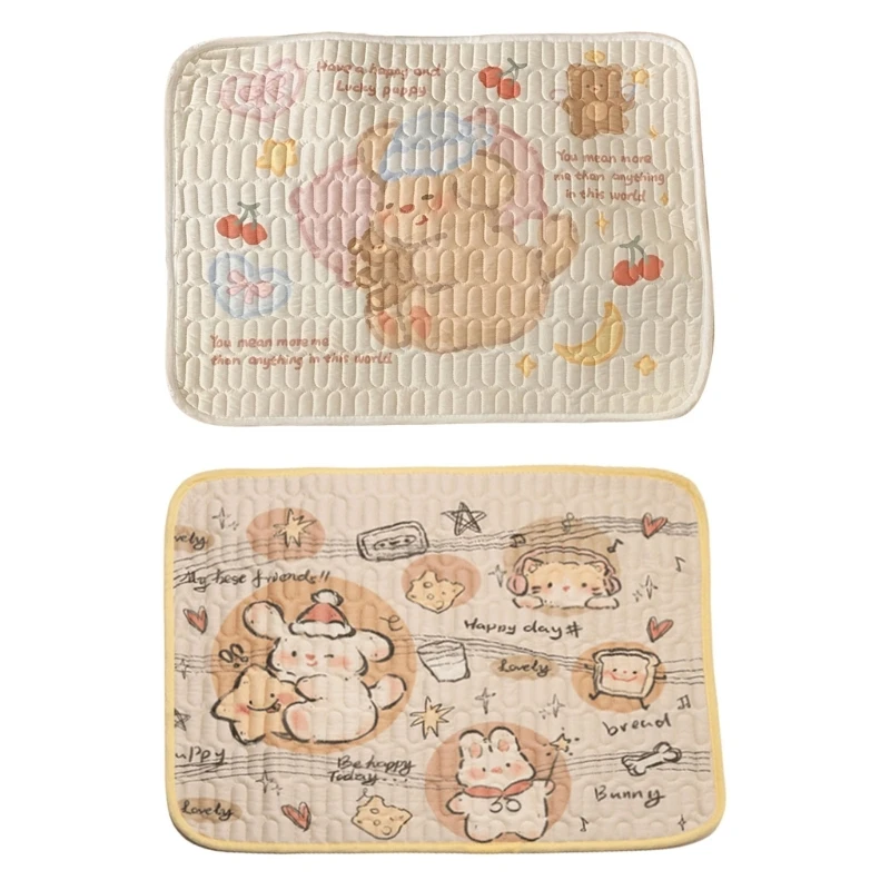 Women Waterproofs Menstrual Pad Washable Mattress Pad Reusable Underpad Bed