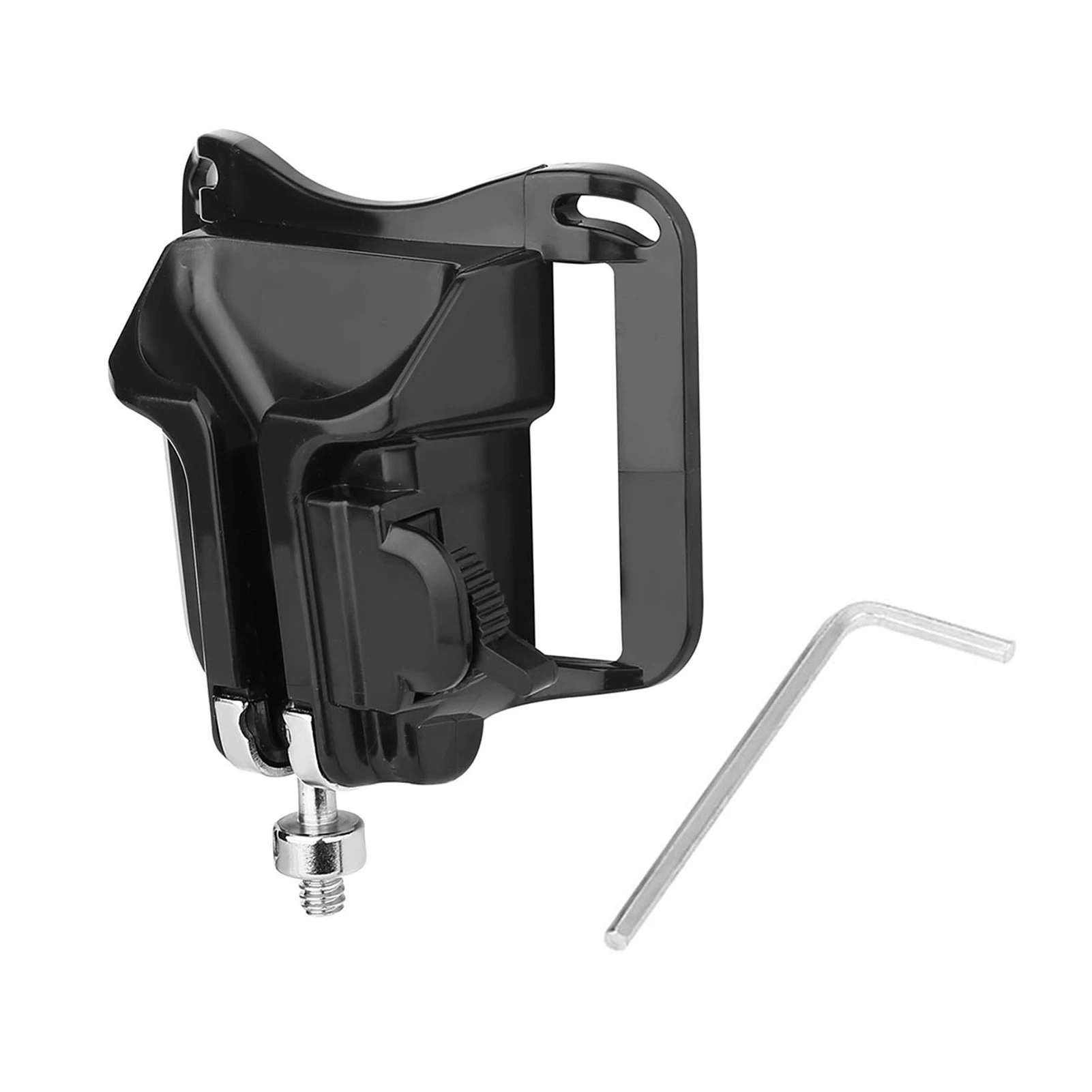 1Pc Camera Hanger 1/4in Screw Mount Quick Release Waist Belt Buckle Holder for DSLR