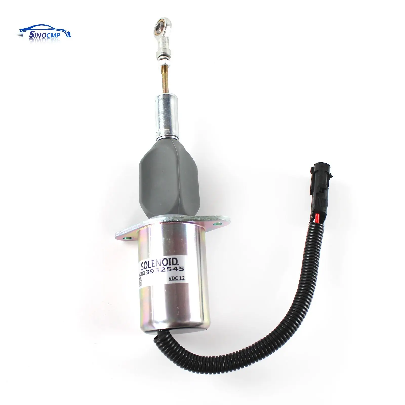 

1 шт. соленоид отключения подачи топлива 3932545 SA-4639-12 для Cummins 6CT 6CTA 12 В, запасные части для двигателя автомобиля, автозапчасти
