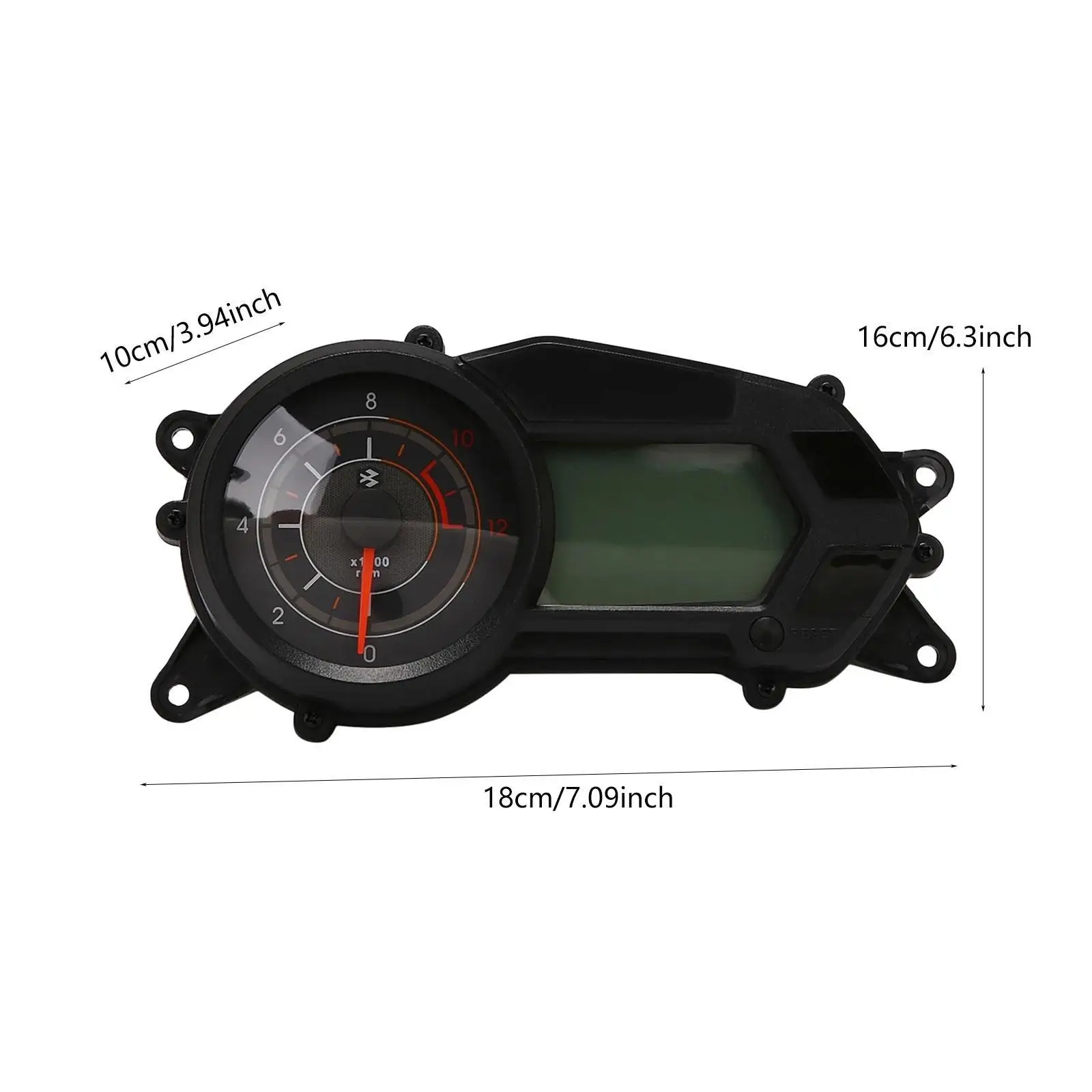 Motorcycle Gauge Cluster Tachometer Speedomter for Pulsar 135 Attachment Professional Replace Parts Easy to Install