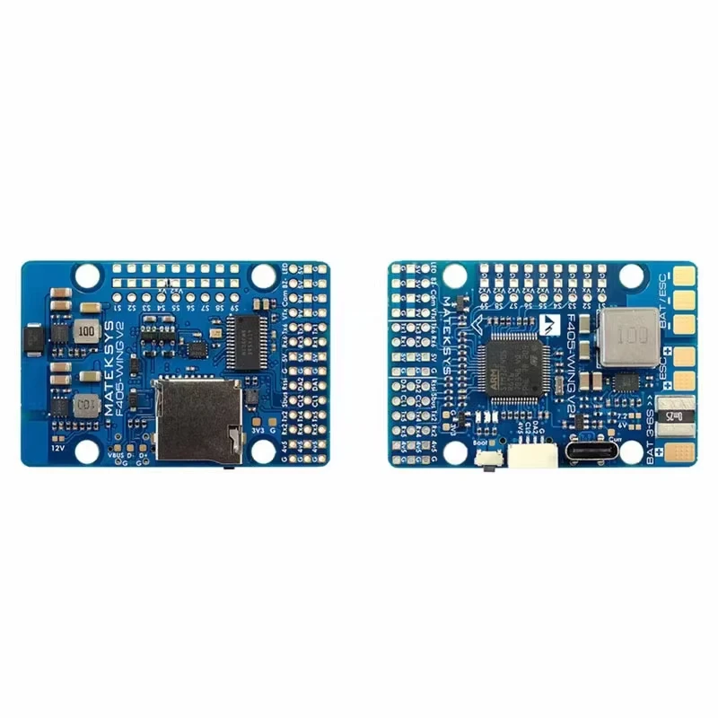 Matek Mateksys F405 WING V2 Flight Controller Built-in ICM42688P OSD SD Slot For ArduPilot / INAV Rc Toy Airplane