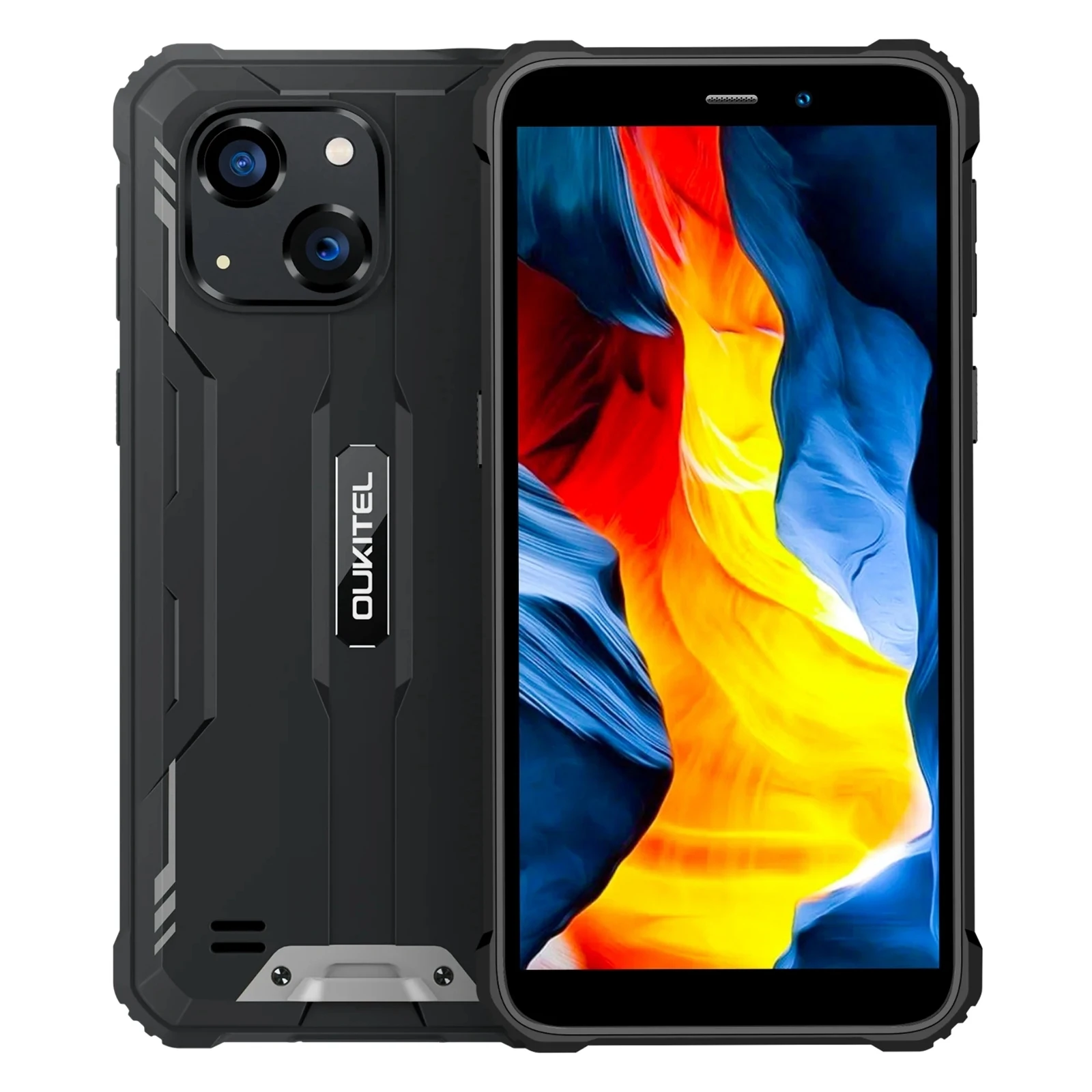 Smartphone Robusto 593 Fhd Mais Display Android 13 Unisoc Tiger T606 4gb 128gb 6300mah Câmera de 20mp Celular Nfc 4g Oukitel-wp32
