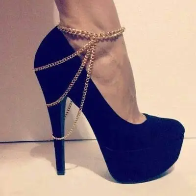 

European jewelry simple three-layer alloy anklet, quality hot-selling body chain women's jewelry