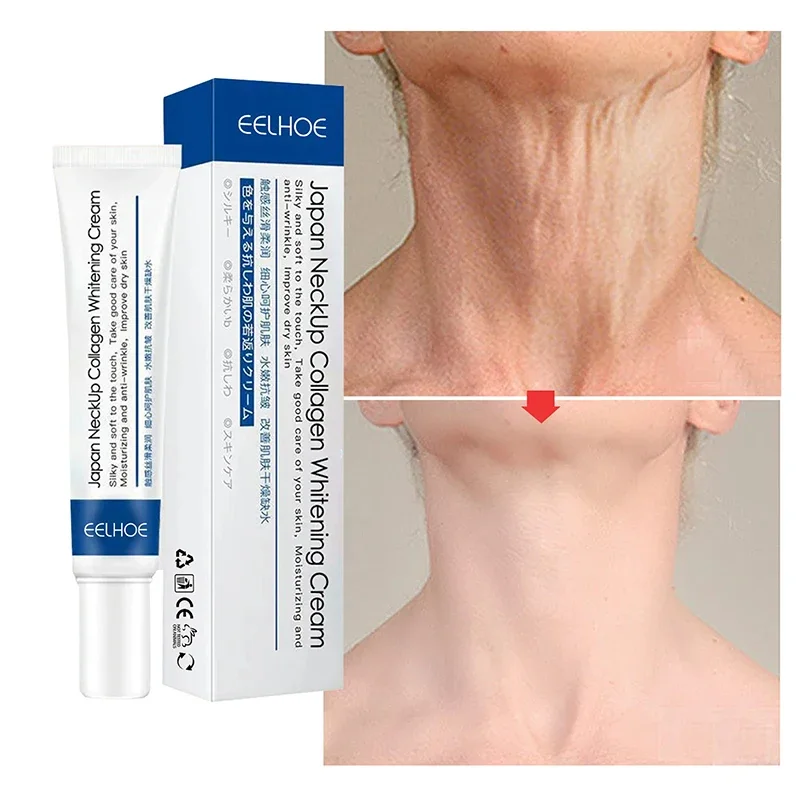 Collagen Anti-aging Neck Cream Reducer Fine Lines Whitening Moisturizing Tightening Lifting For Neck Double Chin Skin Care