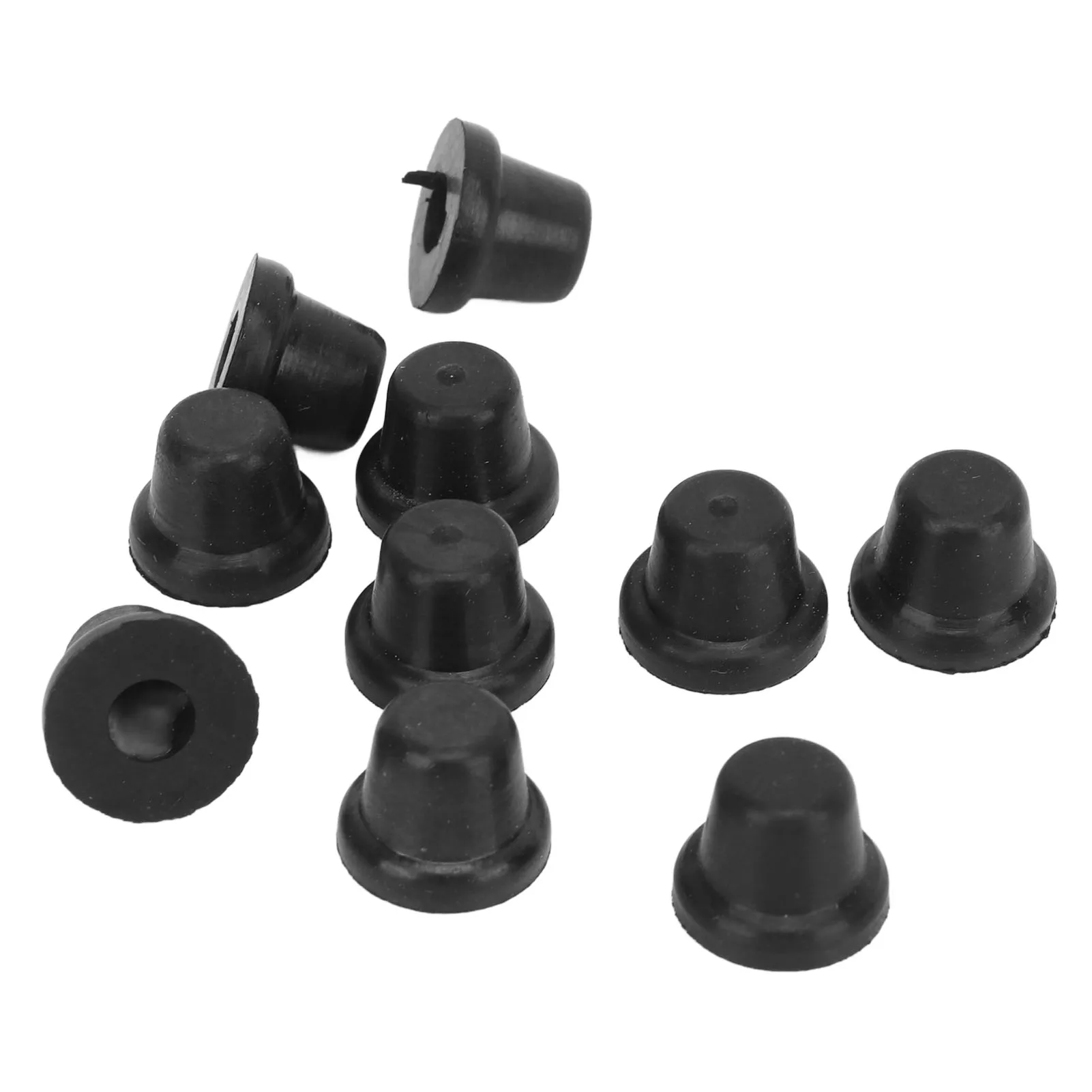 10Pcs Moisture Dustproof Rubber Bleed Nipple Covers Wearproof Durable Brake Bleeder Screw Caps For Cars Motor Bikes Machines