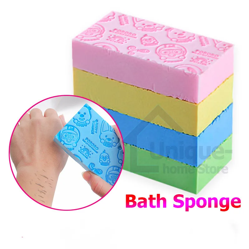 

Magic Bath Sponge Exfoliating/Dead Skin Removing Sponge Body Massage Cleaning Shower Brush Bath Tools Bathroom For Kids Adult