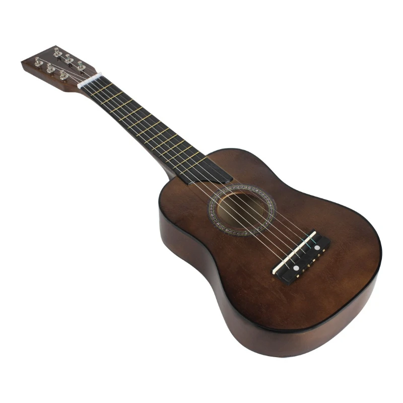 Children's Guitar 25 Inches Mini Guitars Beginners Entry-level Six String Guitar Early Childhood Education Small Guitars 12 Tone