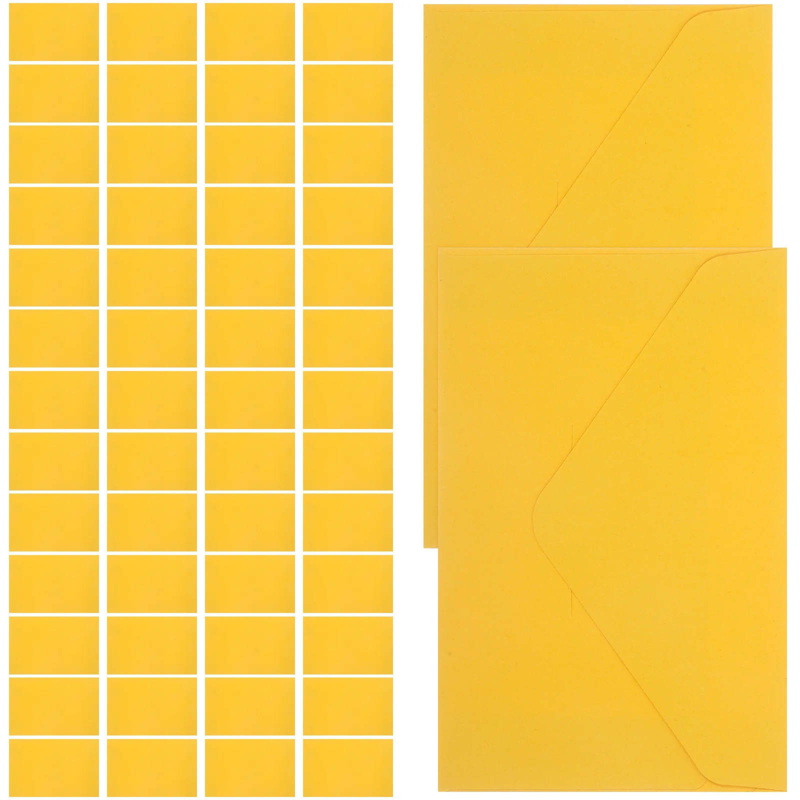 

100Pcs Gold Foil Envelopes Compact Invitation Envelopes for Wedding Banquet Shower Delicate Party Stationery