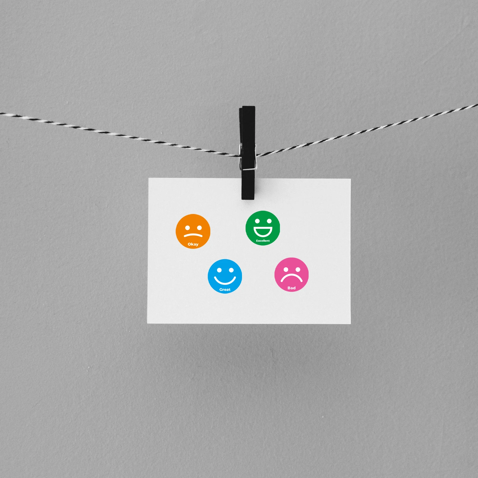 10 Sheets Per Pack, 480 Stickers Per Pack, 1 Inch/2.5Cm Per Sticker, Six-Color Expression Round Stickers, Mood Stickers, Six Types of Expression Stickers
