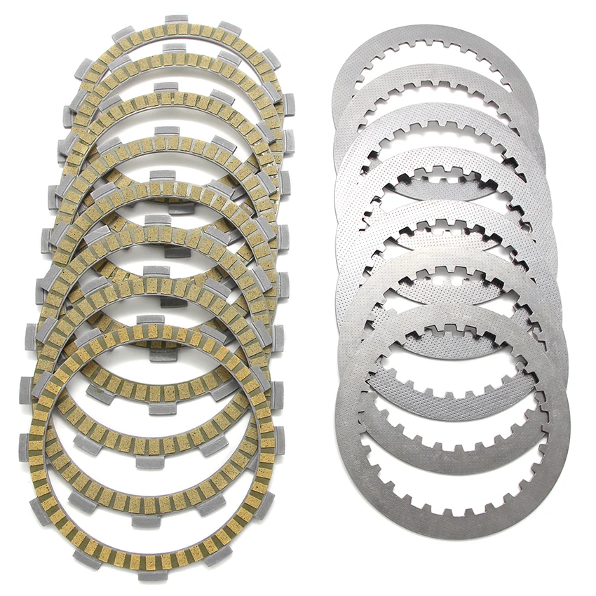 Kompletter Kupplungsscheiben-Satz mit Reibungs- und Stahlplatten für Suzuki GSX600 GSX750F Katana GSF650 Bandit 2144137430 2144237401 2145105A00 – Detail 7