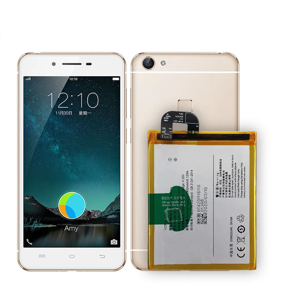 بطارية ليثيوم أيون جديدة للهاتف المحمول الداخلي VIVO X6 S X6SA D L X6D BK-B-91