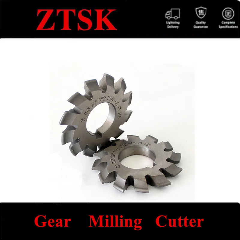 

8PCS M0.3/M0.4/M0.5/M0.6/M0.7/M1/M1.25/M1.5/M2/M3/M4 Modulus PA20 degrees NO.1-NO.8 HSS Gear Milling cutter Gear cutting tools