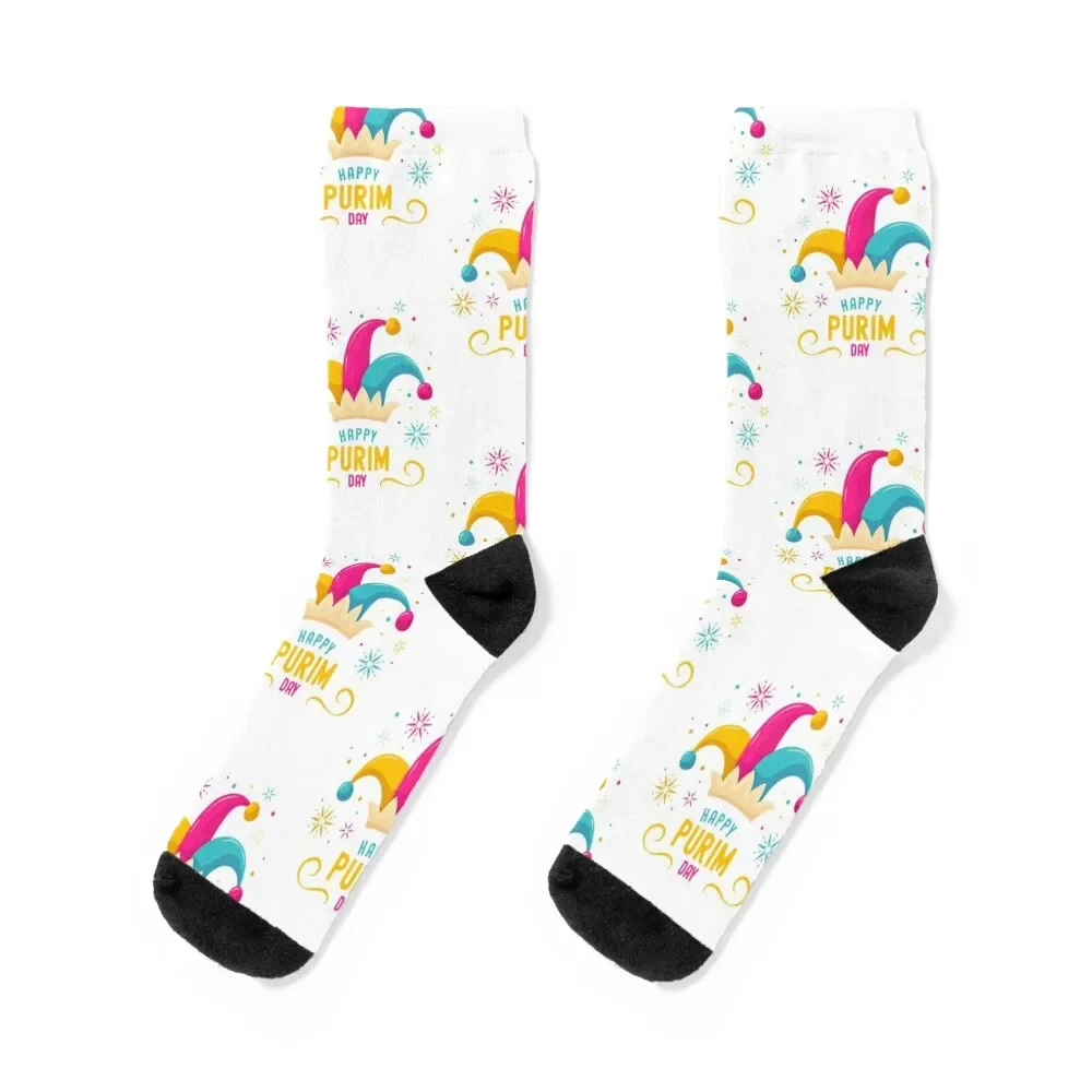 

Happy Purim Day Socks Children's luxe gifts Men's Socks Women's