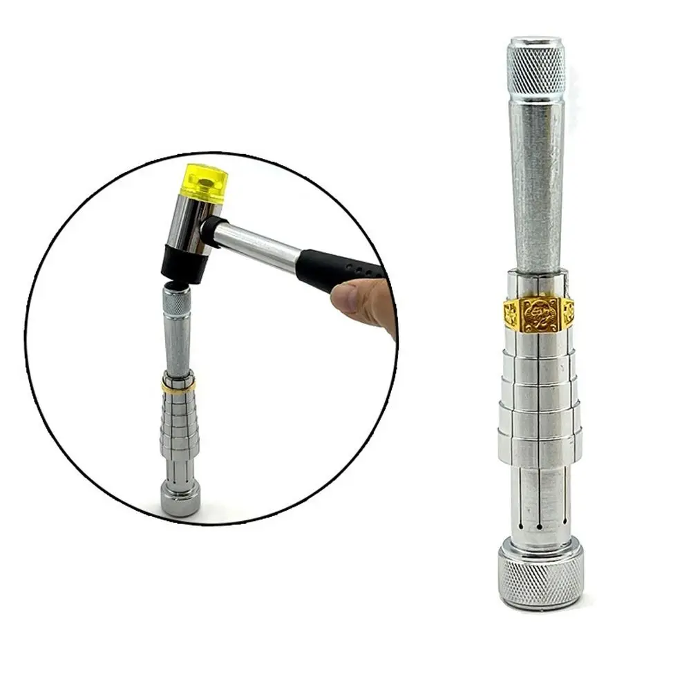 

Dual Head Ring Stretcher Plastic and Rubber Hammer Ring Expander Enlarger Finger Ring Size Adjuster Metal Mallet for Jewelry