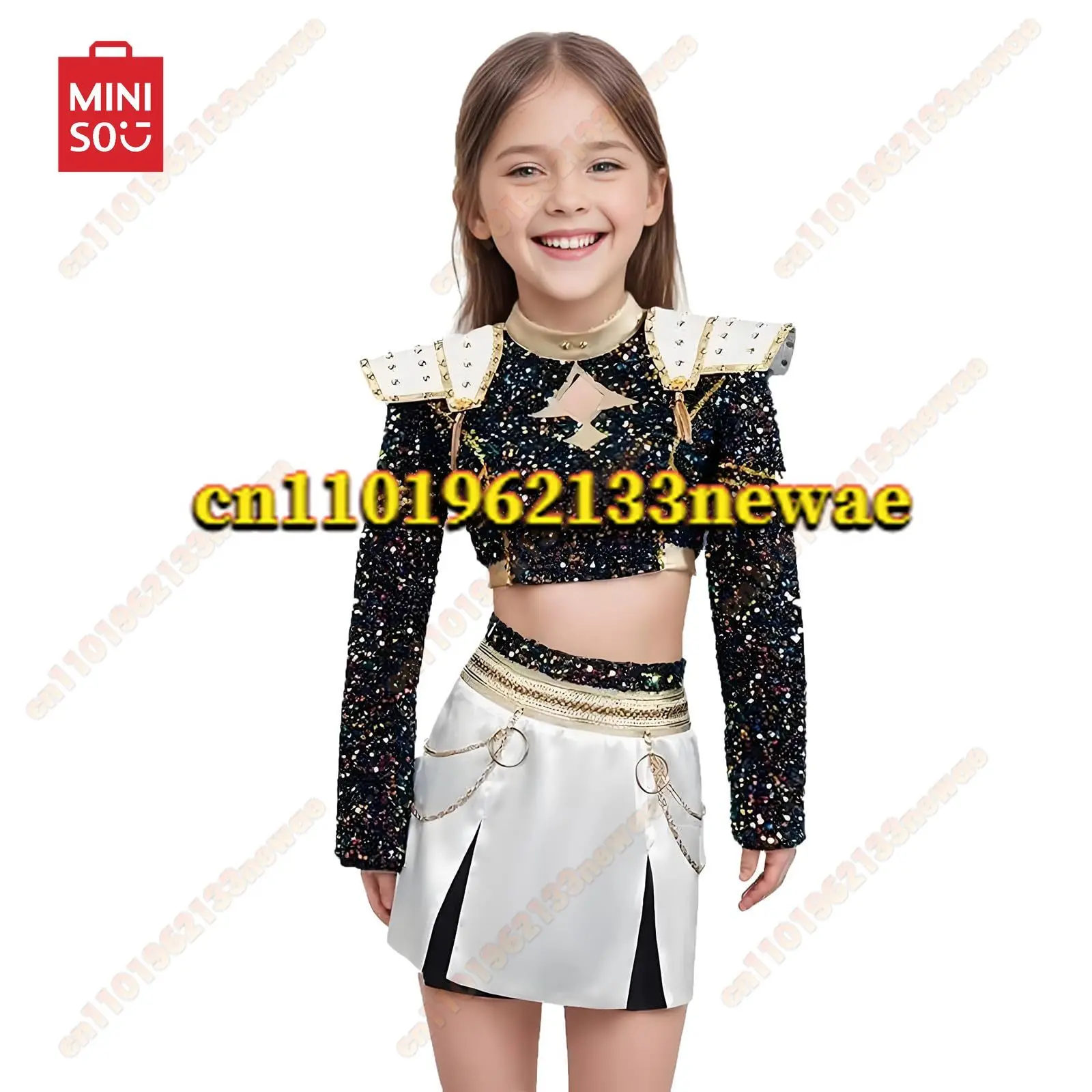 Детский костюм Kpop Demon Hunters Rumi для косплея, парик, пальто, жилет, брюки Huntrix для девочек, одежда, группа идолов, карнавальный костюм на Хэллоуин, новый