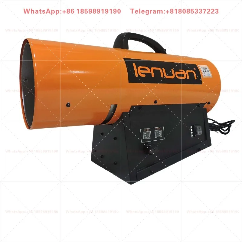 50KW Indoor Hot Air Blower Portable Fan Heater Mobile Heating Device for Temperature Control in Agricultural Greenhouse