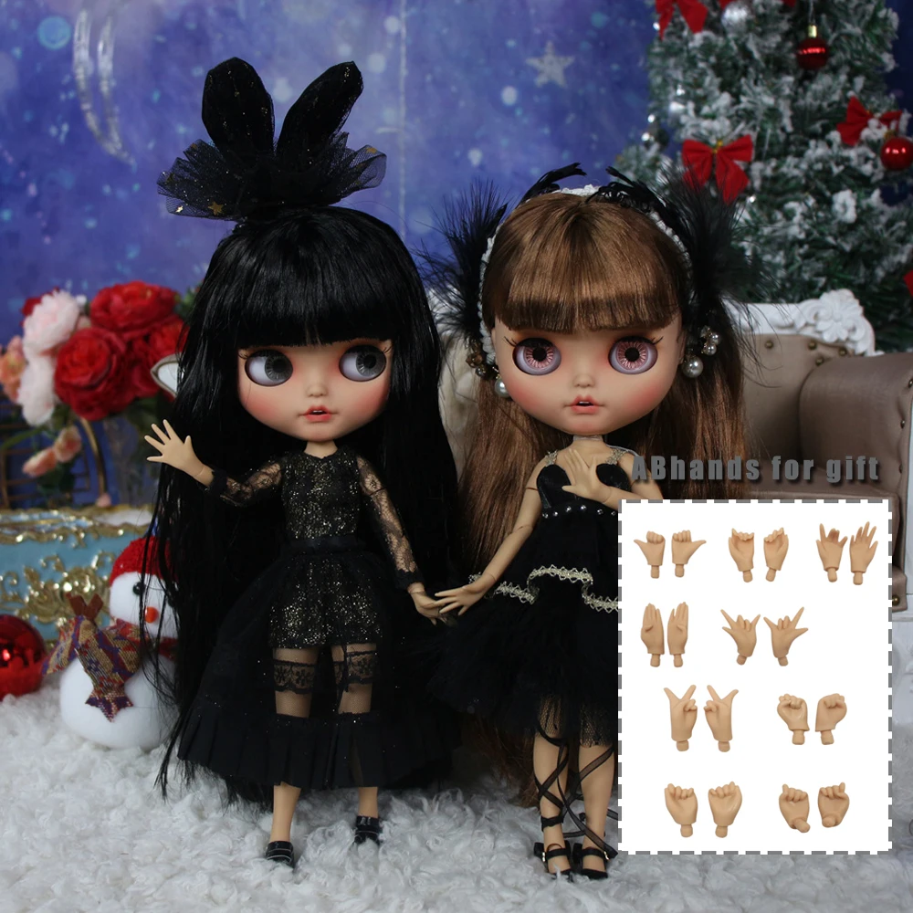 ICY DBS Blyth 1/6 bjd Dolls 30cm nude doll New tan skin matte-face Blyth including hand set AB High Quality Special offer