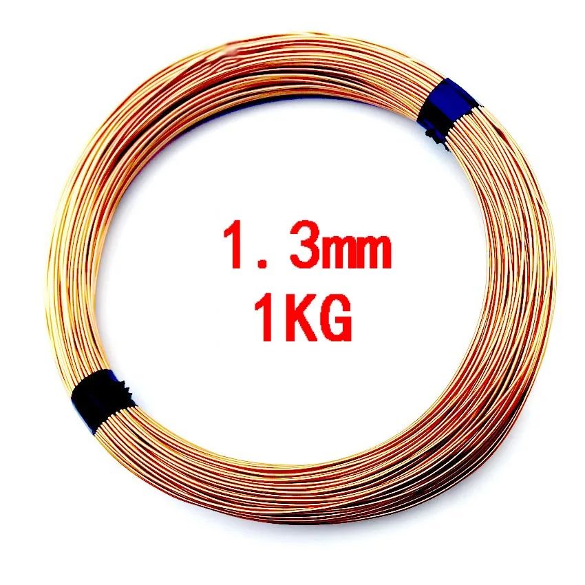 

1kg/roll Copper Wire Enameled Copper Wire Magnetic Coil Motor Coil Transformer Inductor Wire Repair Winding DIY QA-1-155