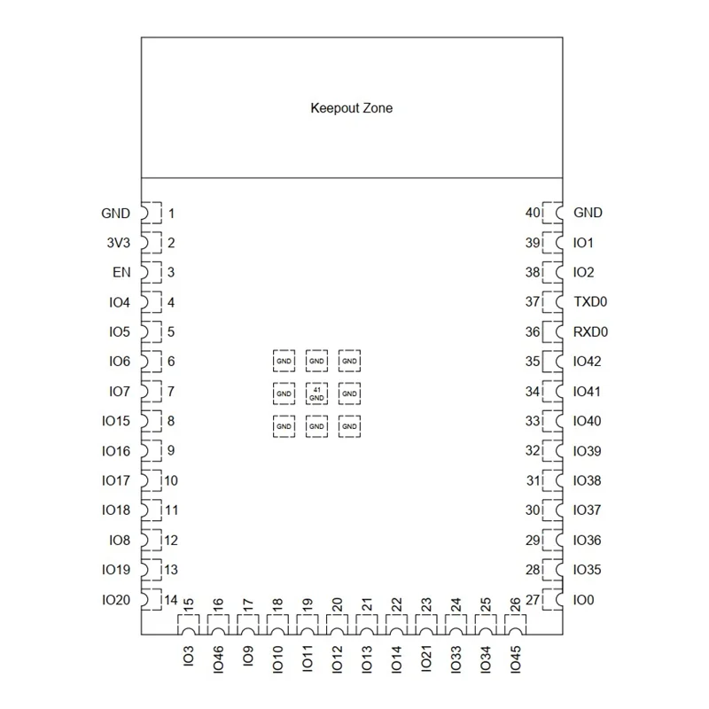 Module express AIoT IC ESP32-S2-SOLO/-U, Original, nouveau