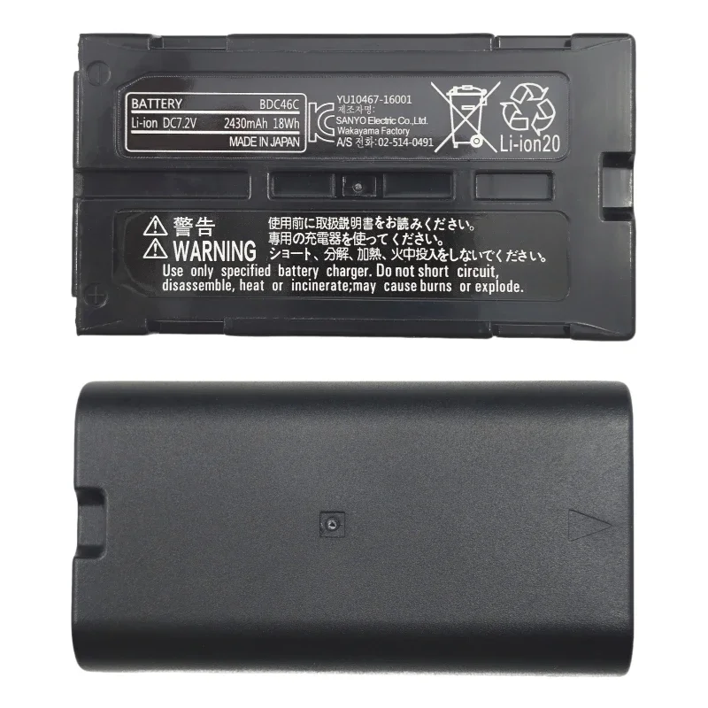 Brand New BDC46C Battery for Sok-kia Total Station Set 230R Set 300 330 530 630 Survey Instrument 2430mAh Li-ion 7.2V Battery