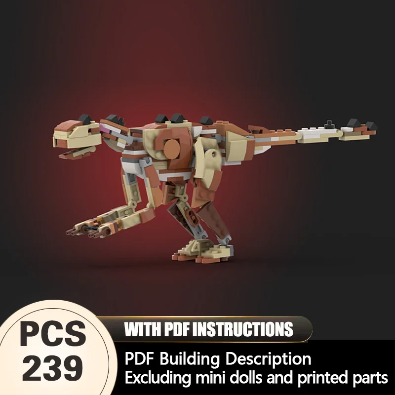

Creators Animal Series Model MOC Building Bricks Scorpios Rex Modular Technology Gifts Holiday Assemble Children Toys Suit