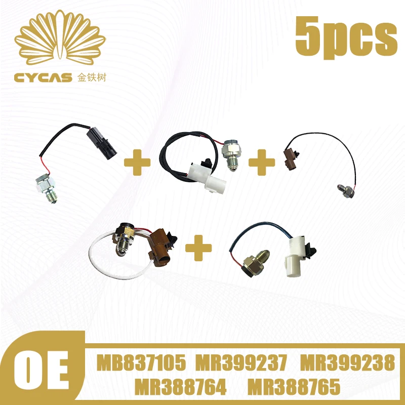 5pcs CYCAS Brand MB837105 MR388764 MR388765 MR399237 MR399238 T/F Gearshift Lamp Control Switch For Mitsubishi Pajero Montero