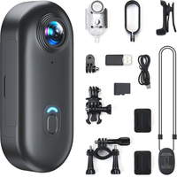 4K UHD Mini Vlog Camera Wireless WiFi Sports Action Camera Small Pocket Body Camcorder Photography Videography Portable Camera