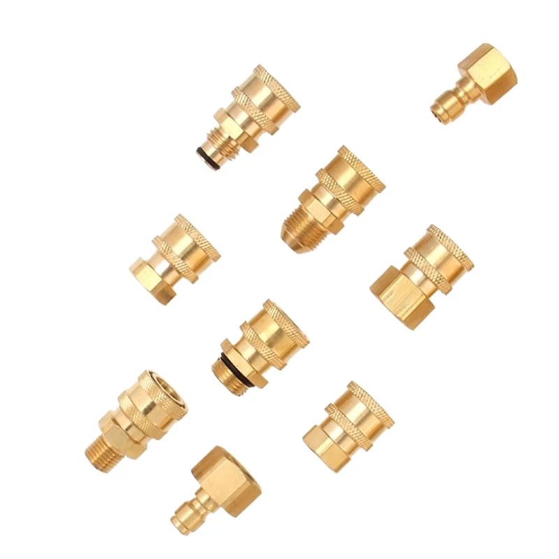 High Pressure Water Gun Water Pipe Quick Connector Car Washing Machine Water Outlet Accessories