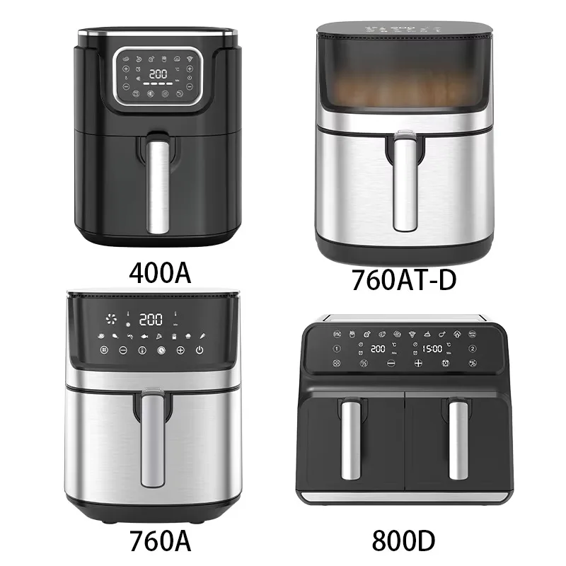 

Wholesale Home Appliance Kitchen Easy Cooking Nonstick Smart Electric Digital Touch Screen Air Fryer in Stock