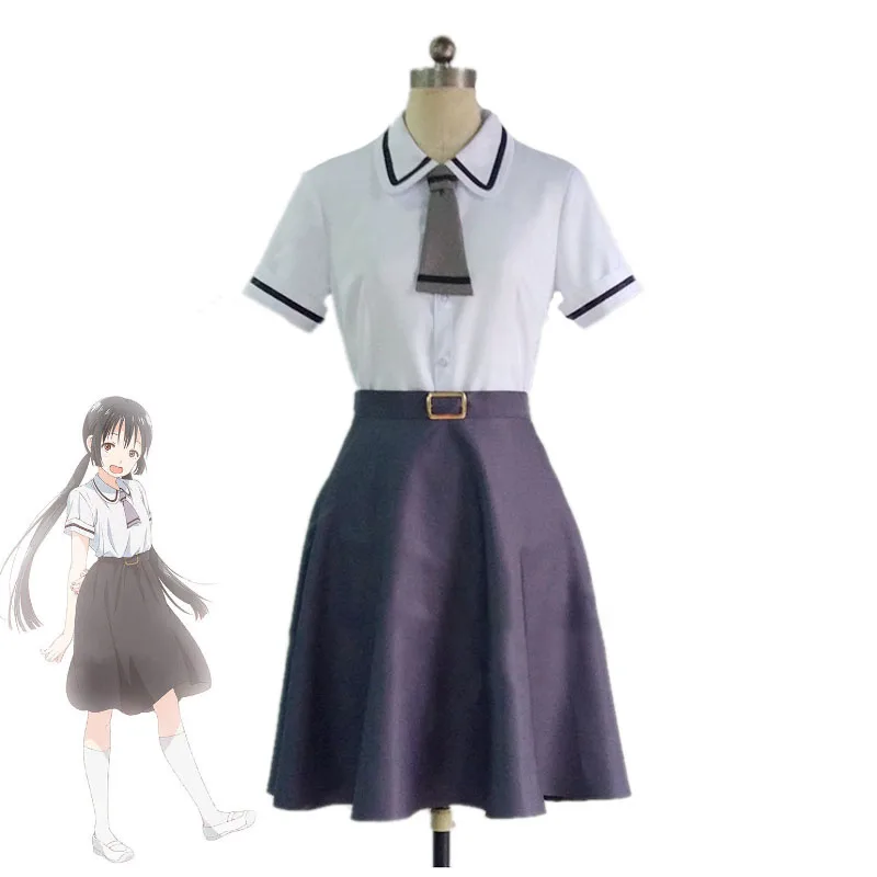 Anime Asobi Asobase Honda Hanako Olivia Cosplay Costume Japanese Anime Nomura Kasumi School Uniforms Halloween Carnival Uniforms