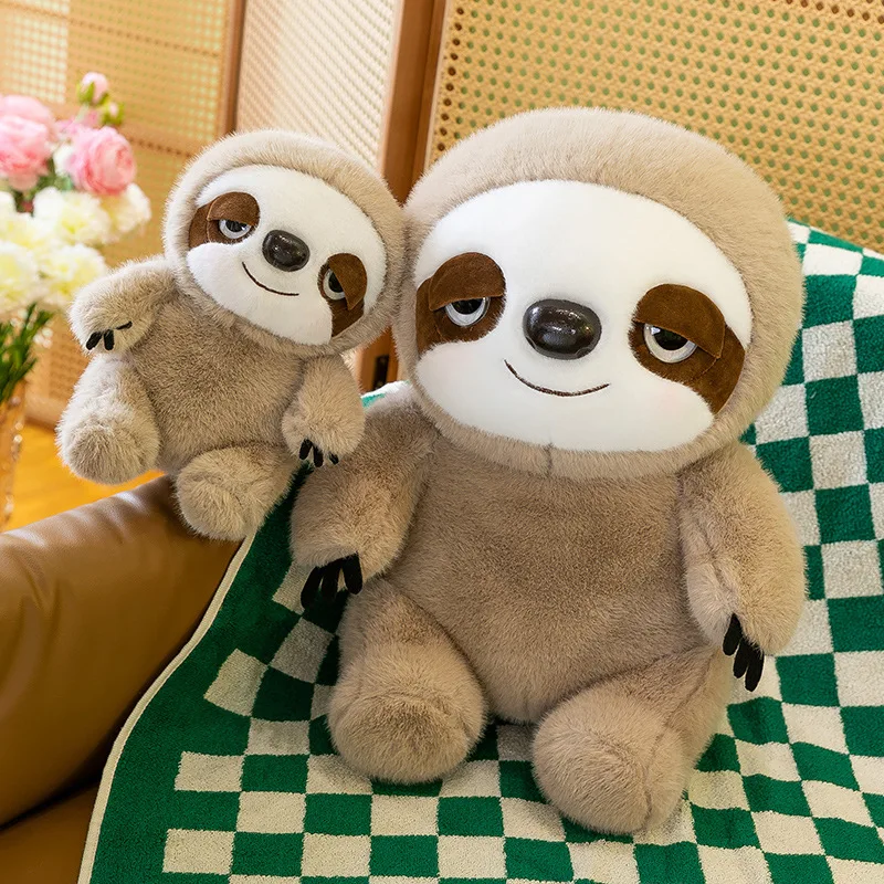 Kawaii peluche peluche flash bradipo giocattolo carino bambola coccolosa per bambini regalo di compleanno morbido cuscino per dormire per ragazze all'ingrosso