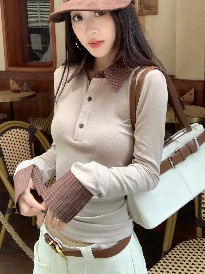 الغريبة كيتي الشتاء خمر تي شيرت المرأة كم كامل جديد يوميا 2025 المرقعة موضة عادية لطيف دافئ سليم كل مباراة تيز