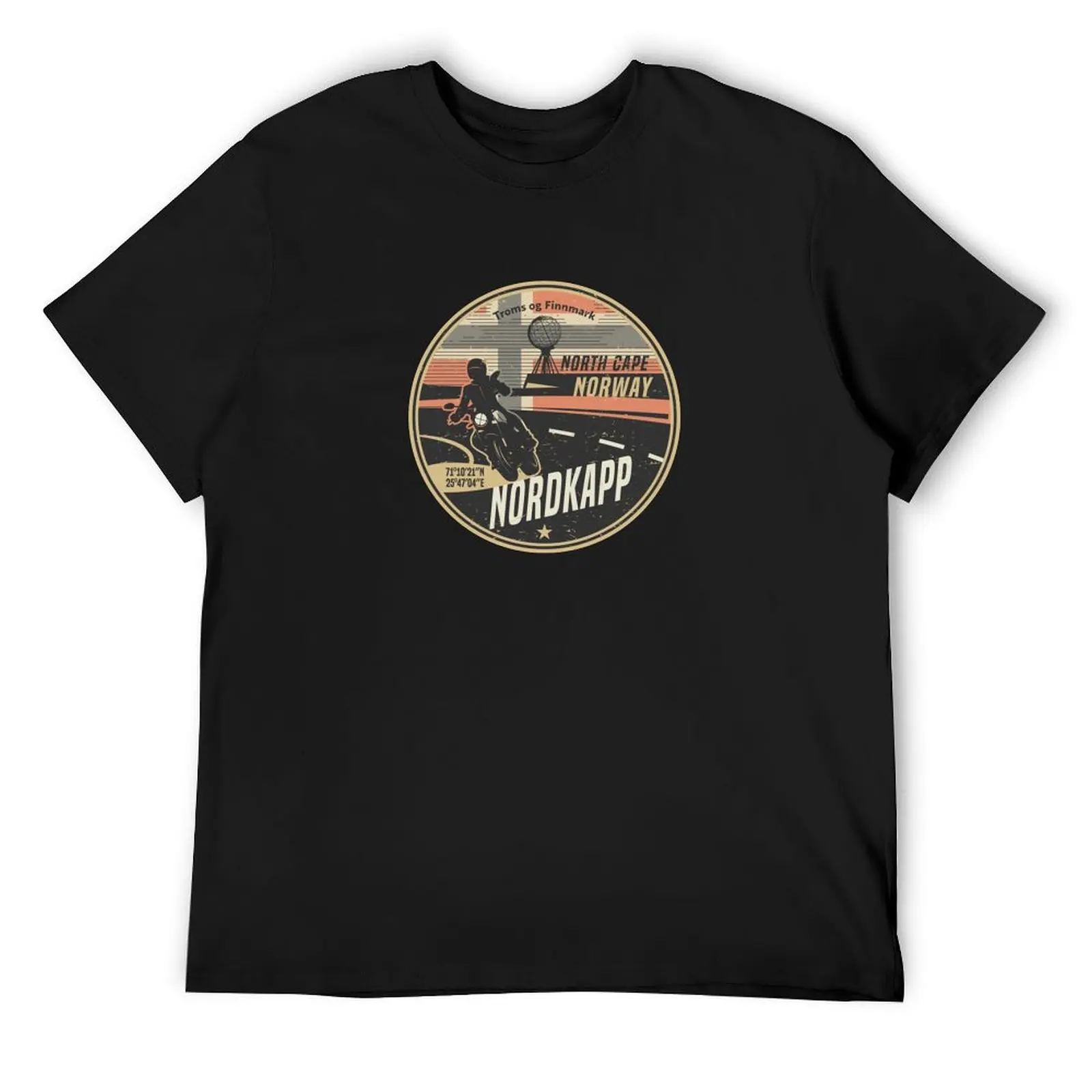 Nordkapp, North Cape, Norway T-Shirt oversizeds cute clothes cotton t shirt men