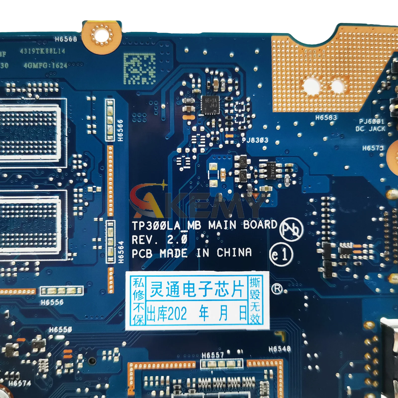 TP300LA ノートパソコンのマザーボード Asus VivoBook フリップ TP300LA TP300LD Q302L TP300LJ TP300L TP300LN TP300LAB メインボード I3 I5 I7 CPU