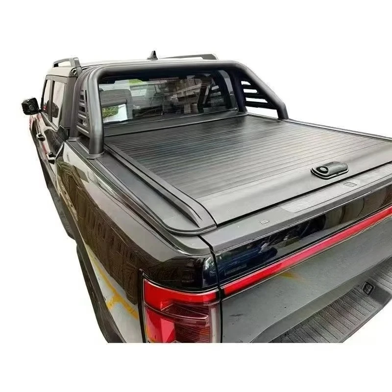 

Pickup Truck Bed Retractable Manual Aluminum Roller Lid Shutter Tonneau Cover for BYD Shark Shark6