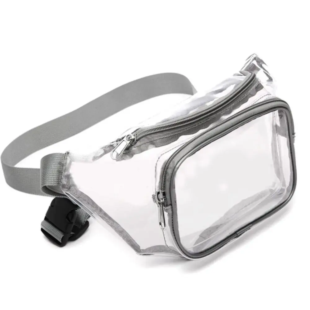 Transparent Waist Bag Crossbody Phone Bag Cycling Bag Bumbag PVC Shoulder Backpack Men's Bag Woman Waist Packs Fanny Pack