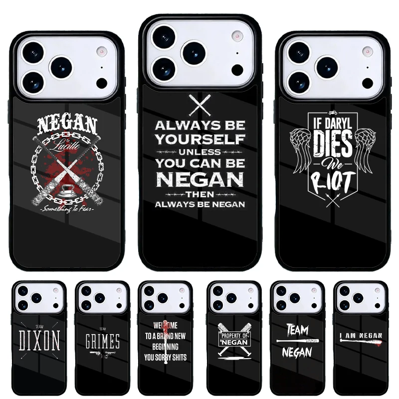 Funda Negan The Walking Dead para iPhone – Carcasa trasera