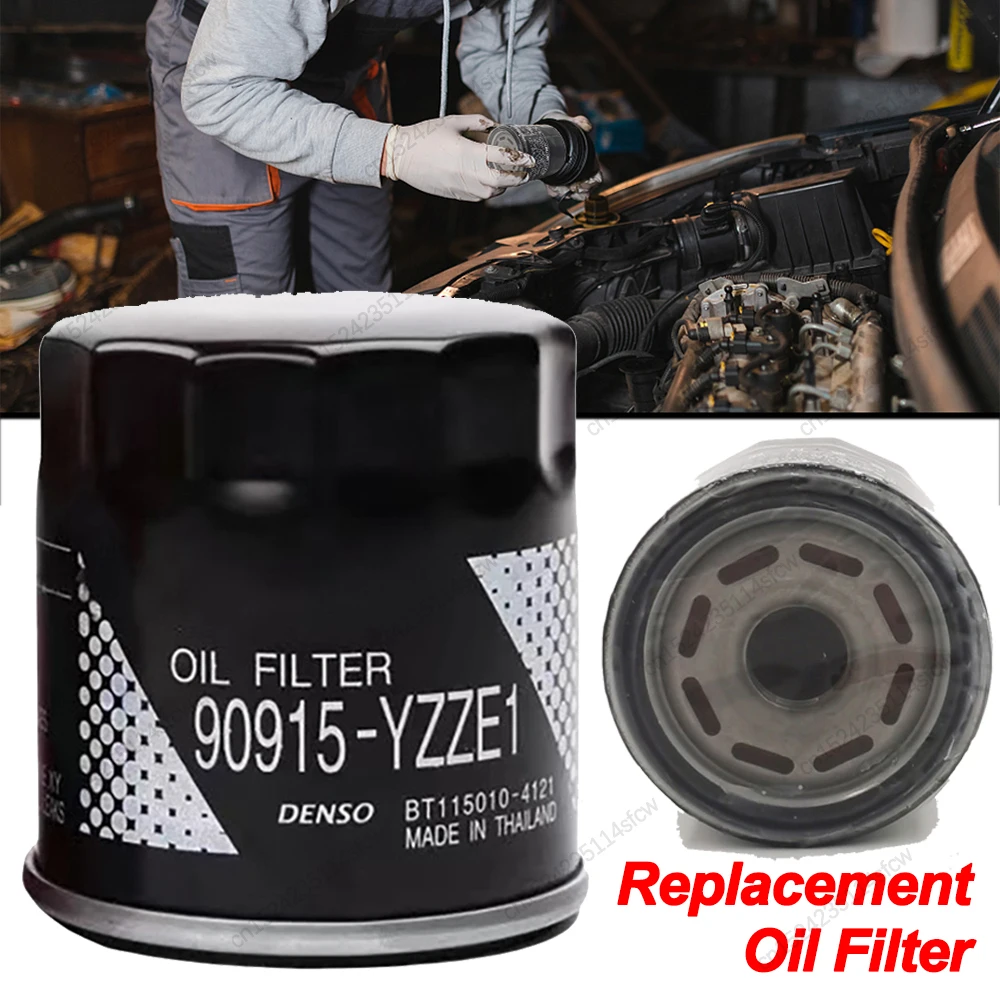 2/1PCS Oil Filter Replacement 90915-YZZA3/YZZE1/91058/YZZC5 For PEUGEOT 107 108 FOR TOYOTA COROLLA Verso YARIS Saloon CAMRY