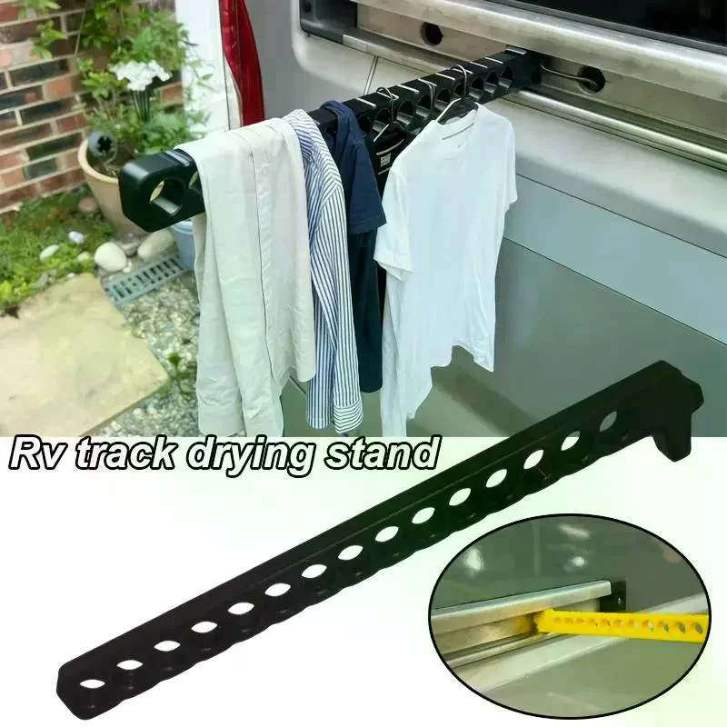 Car Door Track Clothes Hanger Bracket 3D Printed Multi Hole Portable Towel Drying Rack For Vehicle Outdoor Travel Camping