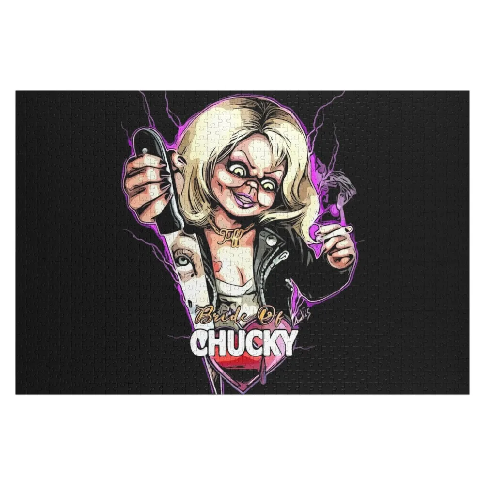 

Bride of Chucky Child's Play doll Jigsaw Puzzle Personalized For Kids Custom Gifts Photo Custom Customized Gifts For Kids Puzzle